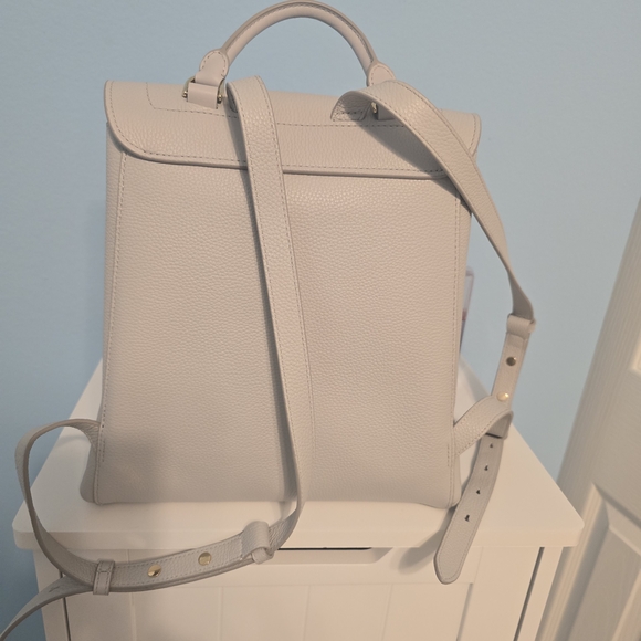 KATE SPADE Grey Backpack. NEW WITH TAGS & Original Shipping Box